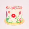 embroidery cake