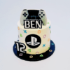 playstation-theme-cake